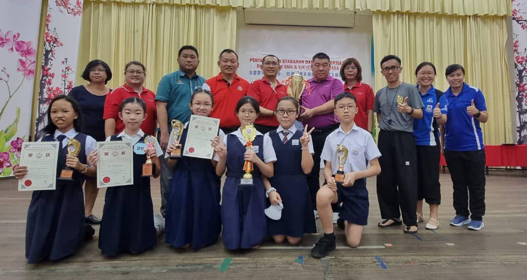 北霹中小学华语演讲及笔试赛 各组成绩揭晓